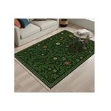 Vivense Green Forest Dokuma Taban Hali, 478 Yng, 120x180 Cm Çok Renkli
