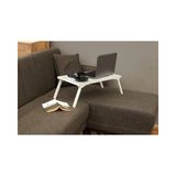 Vivense Gusto Home Offıce Laptop Sehpası, Beyaz - 60 cm x 35 cm