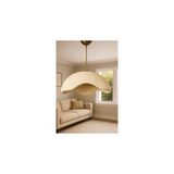 Vivense Handmade Wabi Sabi Karbon Beton Avize, Ondia - Krem