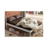 Vivense Hatkus S Metal Karyola, Beyaz, 120X200 - 120 x 200 cm