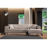Vivense Horizon Köşe Koltuk, Sütlü Kahve, Sağ Köşe - 250 cm x 140 cm x 77 cm
