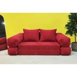 Vivense Katlanır Yatak Çok Fonksiyonlu Koltuk, Kırmızı - 135X170