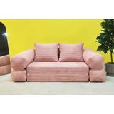 Vivense Katlanır Yatak Çok Fonksiyonlu Koltuk, Pembe - 135X170