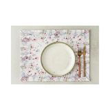 Vivense Kır Çiçeği Pamuklu Altı Adet Amerikan Servisi - 35 cm x 45 cm