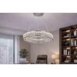 Vivense Kont Kristal Avize, 50 cm - 50 cm x 50 cm x 100 cm - Krom