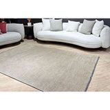 Vivense Konya Modern Çizgili Salon Halisi, Bej, 155x230