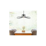 Vivense Kovboy Endüstriyel Siyah Avize, 50 cm