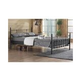 Vivense Lalas Metal Karyola, Siyah, 120X200 - 120 x 200 cm