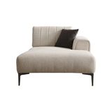 Vivense Liora Sağ Kollu Uzun Josefin - Krem - 107 cm x 100 cm x 82 cm