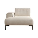 Vivense Liora Sol Kollu Kısa Josefin - Krem - 107 cm x 140 cm x 82 cm