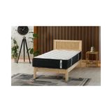Vivense Liva Pocket Yaylı Yatak, 90X190 - Ten - 100 x 100 cm