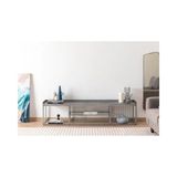 Vivense Lola Tv Ünitesi, Silver, 180 cm - Gümüş