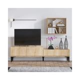 Vivense Lott Tv Ünitesi, Safir Meşe Dec 20073 - 180 cm x 35 cm x 50 cm