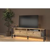 Vivense Luce Plus Eko Led Işikli Tv Sehpasi, 160 Cm Çam
