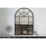 Vivense Lukka Metal Çerçeveli Ayna, Siyah, 120x80 Cm Siyah