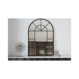 Vivense Lukka Metal Çerçeveli Ayna, Siyah, 120X80 cm