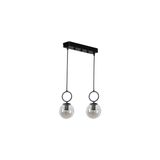 Vivense Lumexx Morino Ikili Sıralı Füme Camlı Siyah Sarkıt