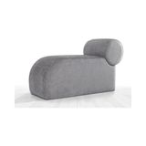 Vivense Luna Kalugas Bench Puf, Gri