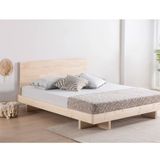 Vivense Luna Patna Ahşap Natural 90X190 Karyola