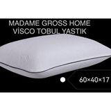 Vivense Madame Gross Home Visko Tombul Yastik Beyaz