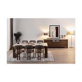 Vivense Madera Modern Tasarımlı Yemek Odası Takımı Suntalam Malzemeden 6 Kişilik Kapasite ile - Kahverengi