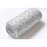 Vivense Maki Home Battal Boy Lastikli Çarşaf Ve Yastik Kilifi Seti, Çiçek Baskili, 180x200, 50x70 Beyaz