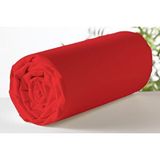 Vivense Maki Home Çift Kişilik Lastikli Çarşaf, Kirmizi, 160x200 Kırmızı