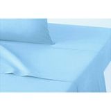 Vivense Maki Home Çift Kişilik Lastiksiz Düz Çarşaf, Açik Mavi, 240x260