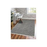 Vivense Markaev Kilim, Çizgili, Siyah Beyaz, 150x230 Siyah