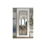 Vivense Marsah Home Metal Çerçeveli Boy Aynası, Siyah, 60X180