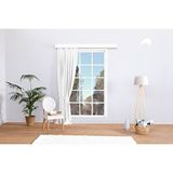 Vivense Massarelli Fon Perde Beyaz 1-2,5 Orta Sik Pile 90x260 Çok Renkli