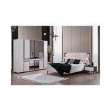 Vivense Mercan Yatak Odası Takımı, 6 Kapaklı - 001-Renkli - 160X200