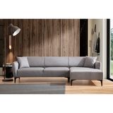 Vivense Mini Bellisimo Köşe Koltuk, Açık Gri, Sağ Köşe - 230 cm x 140 cm x 67 cm