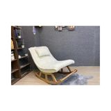 Vivense Miskin Sallanan Sandalye, Teddy Krem, Naturel