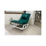 Vivense Miskin Sallanan Sandalye, Yeşil, Ahşap, Lake Ayak