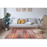 Vivense Missoni Şönil Dijital Baskili Salon Halisi, 80x150 Çok Renkli