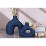 Vivense Modern Vazo Set, Lacivert Lacivert