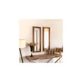 Vivense Mone Ayna Ikili Dekoratif Salon Aynası, Bronz Çerçeve
