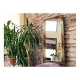 Vivense Mone Salon Ofis Boy Aynası, Bronz Çerçeve, 40X105