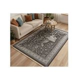 Vivense Monokrom Medusa Vintage Dokuma Taban Hali, 361 Yng, 120x180 Cm Çok Renkli