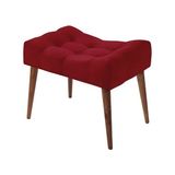 Vivense New Cool Puf, Bordo - 56 cm x 40 cm x 50 cm