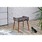 Vivense New Cool Puf, Etnik Desen - 60 cm x 40 cm x 49 cm - 001