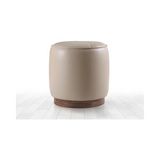 Vivense Nocbel Deri Puf, Bej