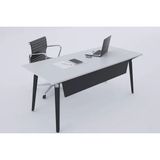 Vivense Nova Çalışma Masası 180 cm Beyaz - 180 cm x 80 cm x 75 cm