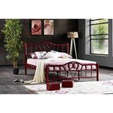 Vivense Orkide Metal Bordo 160X200 Karyola