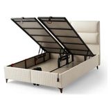 Vivense Orlando Baza, 100X200 - Krem