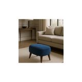 Vivense Oval Puf, Mavi