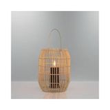 Vivense Özcan Aydınlatma Bambu Mumluk, 1023 - 23 cm x 23 cm x 30 cm - Meşe
