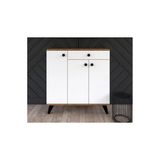 Vivense Paris Ayakkabılık, 3 Kapaklı, Beyaz