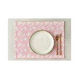 Vivense Pembe Botanica Nostalji Pamuklu Dört Adet Amerikan Servisi - 0,5 x 9 cm - 001-Renkli